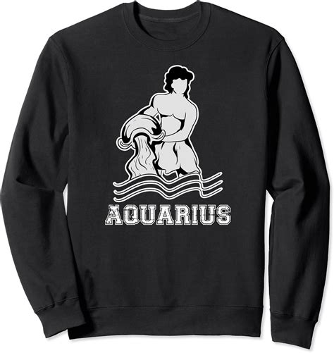 aquarius sweatshirt|Amazon.com: Zodiac Sign Sweatshirts